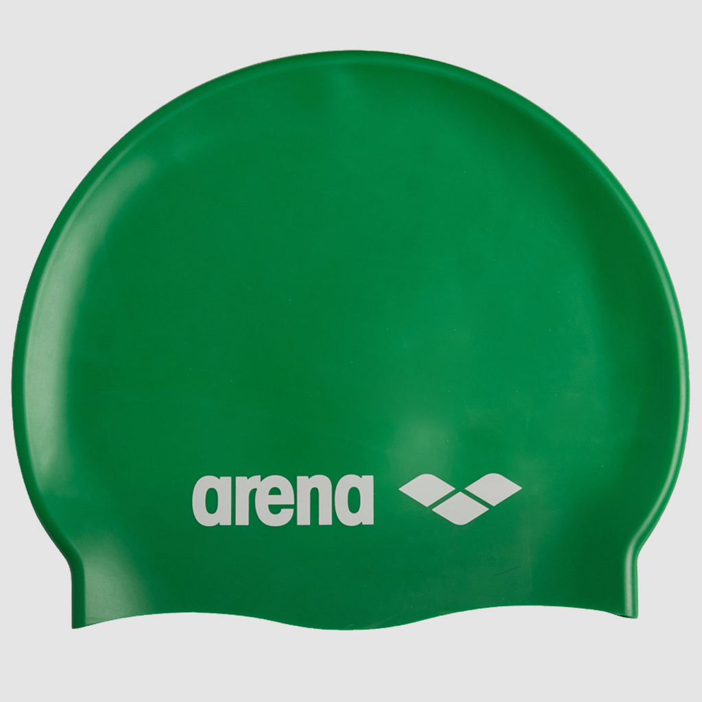 Arena Classic Silicone Cap in GRÜN