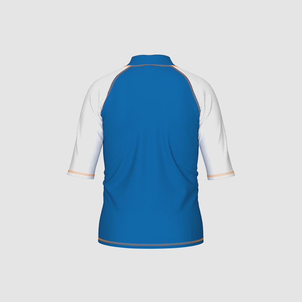 Arena Jr Unisex Arena Rash Vest S/S Graphic UV Shirt in BLAU
