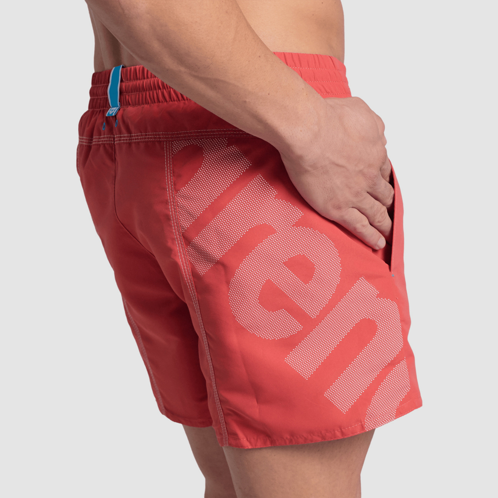 Arena M Arena Pro_File Beach Short Logo Beach Short in ROT