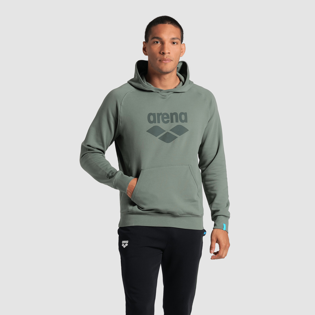 Arena Hooded Sweat Logo Kapuzenpullover in GRÜN