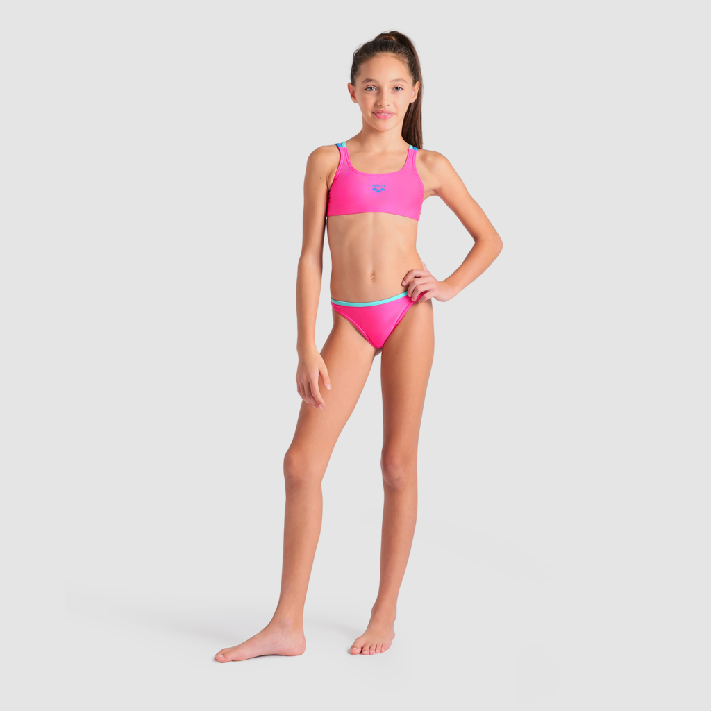 Arena G Arena Two Pieces Swimsuit Solid Badeanzug in PINK