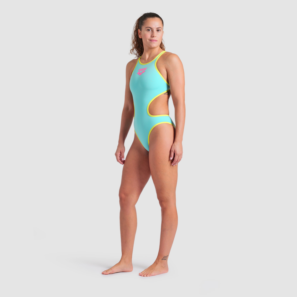 Arena W Arena One Biglogo One Piece Badeanzug in BLAU