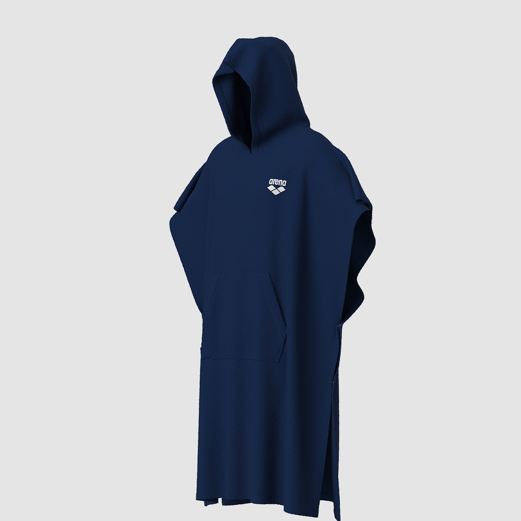 Arena Arena Cotton Poncho in BLAU