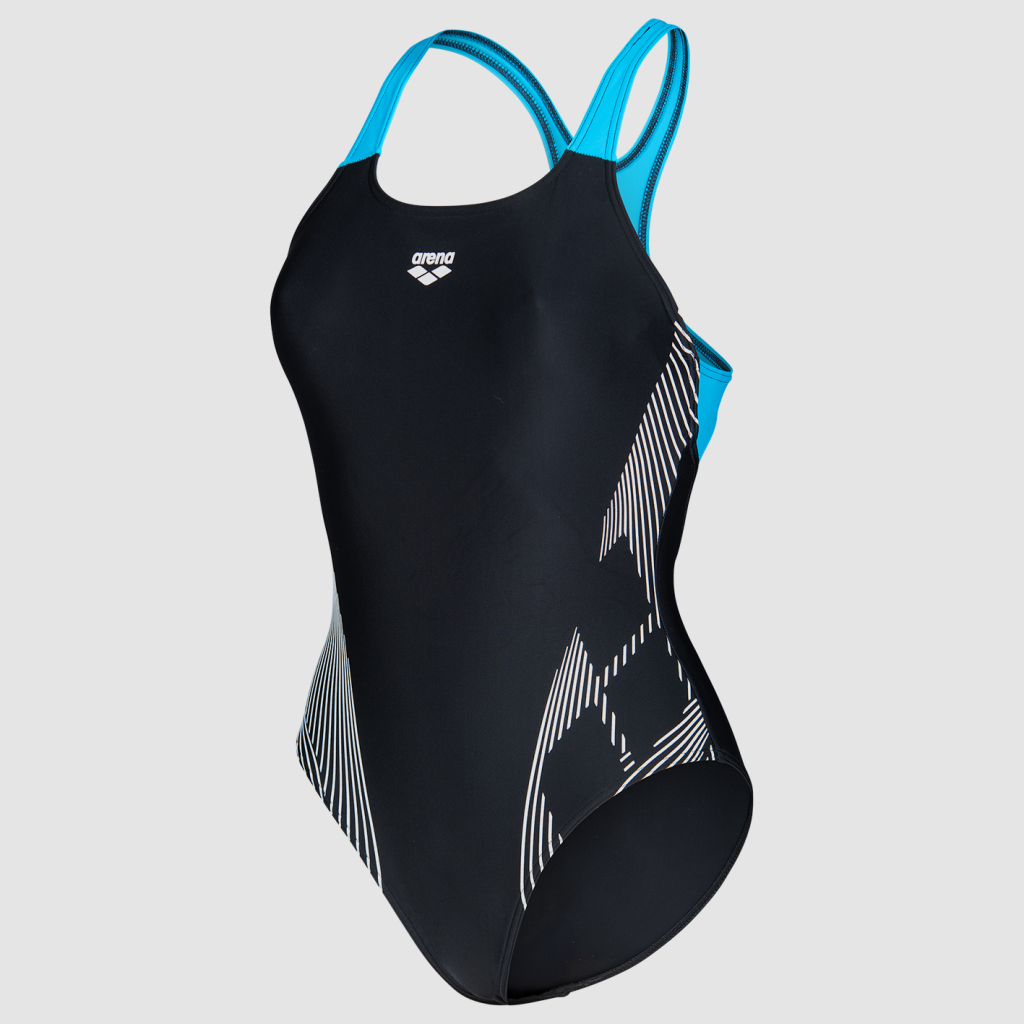 Arena W Arena Lily Swimsuit Swim Pro Back Lb Badeanzug in SCHWARZ