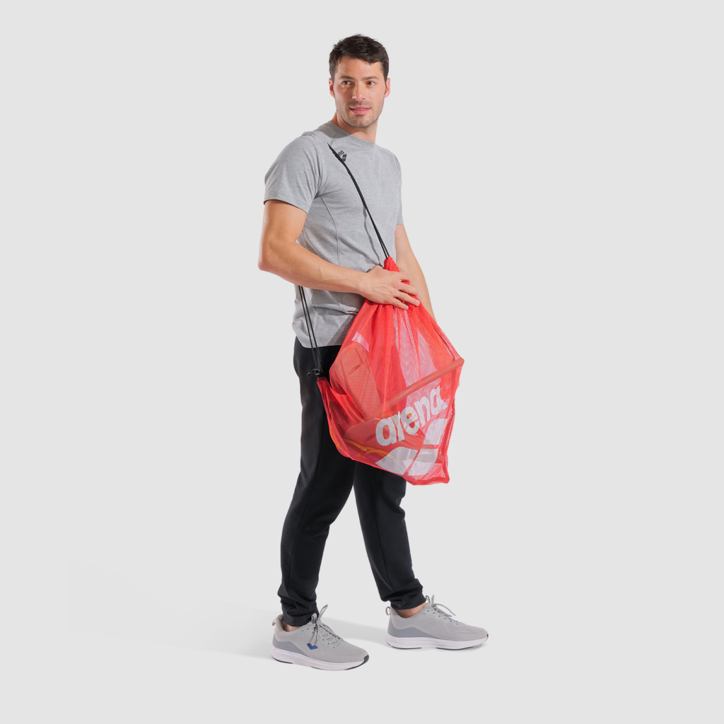 Arena Arena One Go Mesh Bag Gymbag in ROT