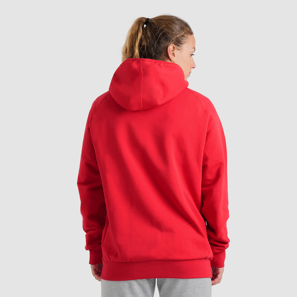 Arena Team Hooded Sweat Panel in ROT