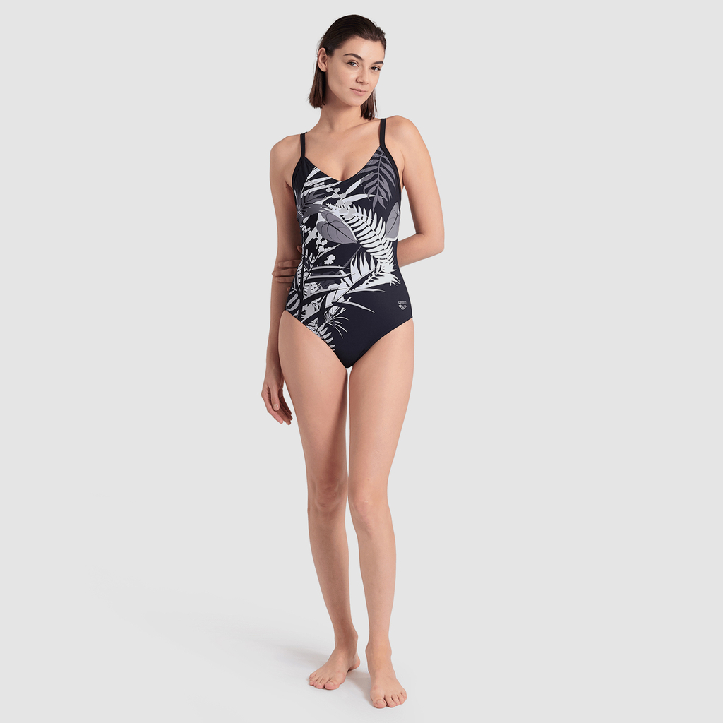 Arena W Bodylift Swimsuit Lucy Lightcross Figurformender Badeanzug in SCHWARZ