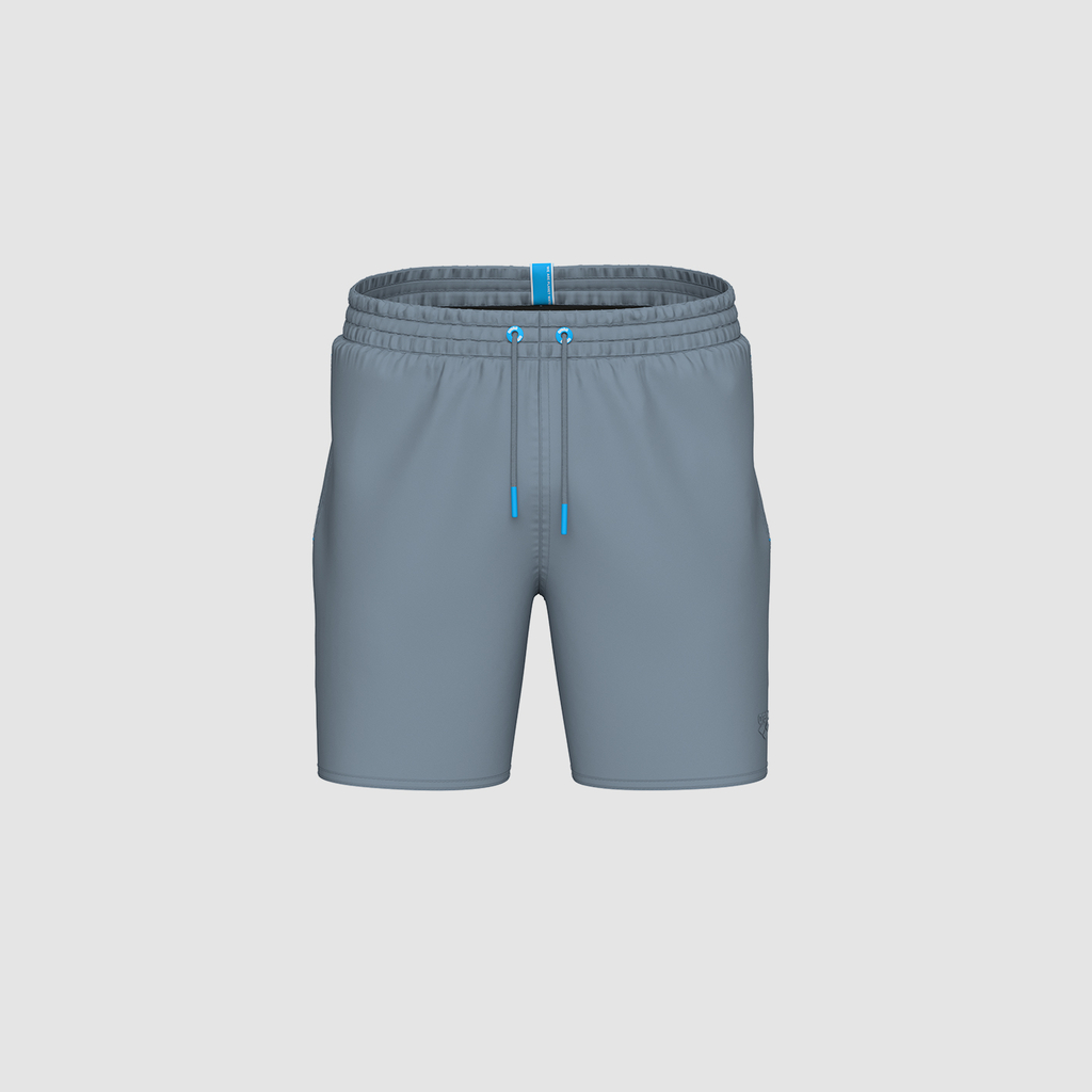 Arena M Arena Solid Boxer Beach Short in GRAU
