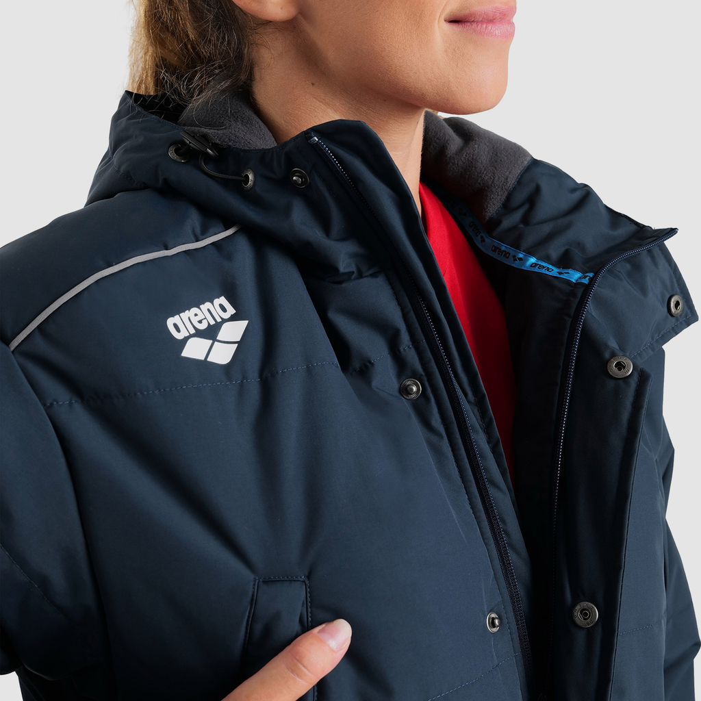 Arena Team Parka Solid in BLAU