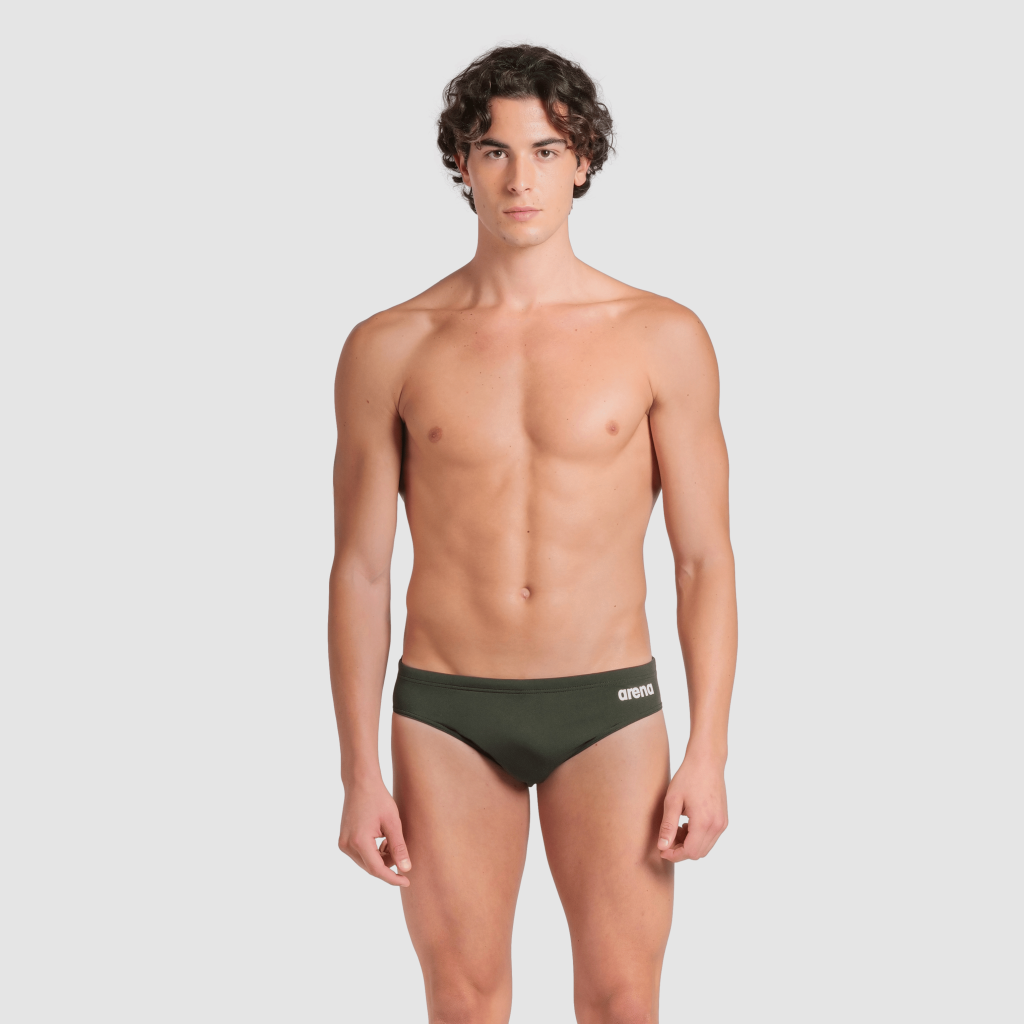 Arena M Team Swim Briefs Solid Swim Slip in GRÜN