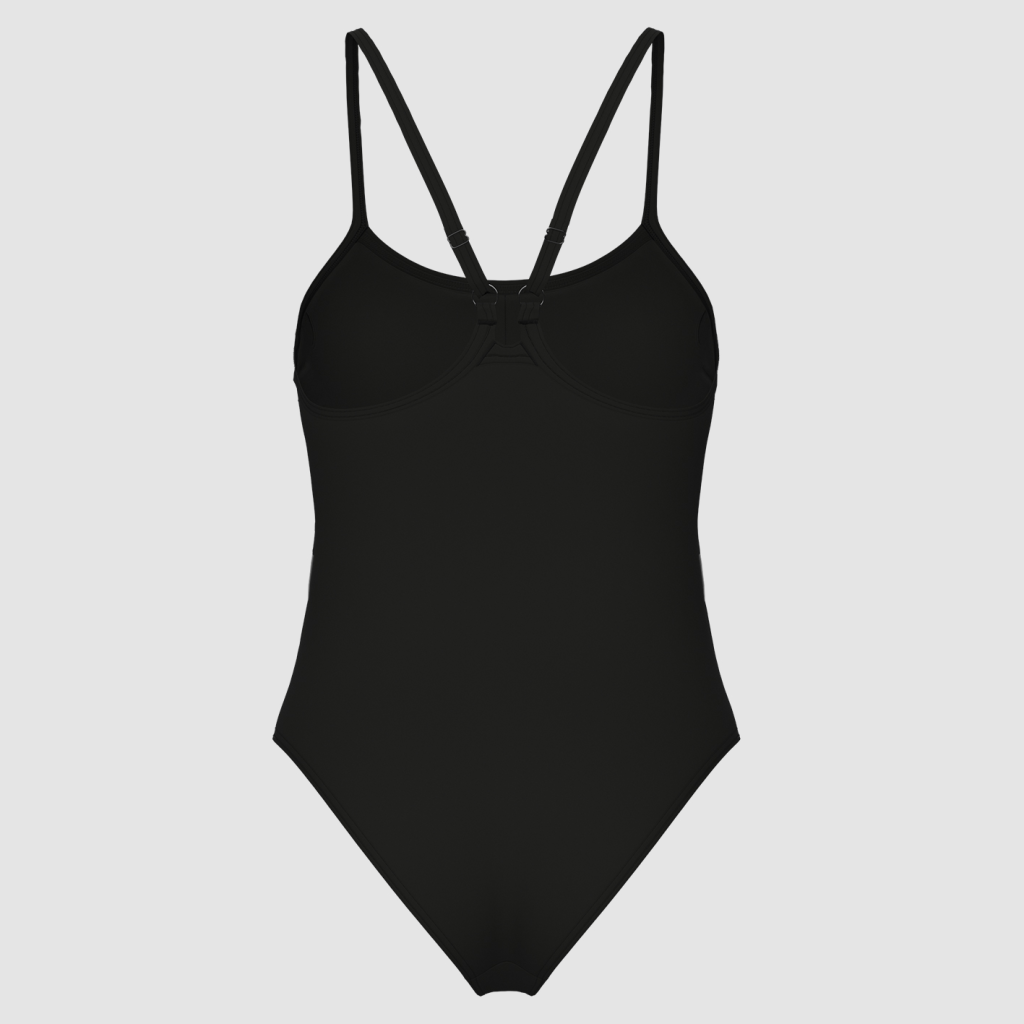 Arena W Arena Mesh Equals Swimsuit Back B Badeanzug in SCHWARZ
