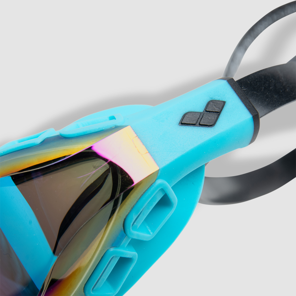 Arena Air Sonic Mirror Wettkampfschwimmbrille in BLAU
