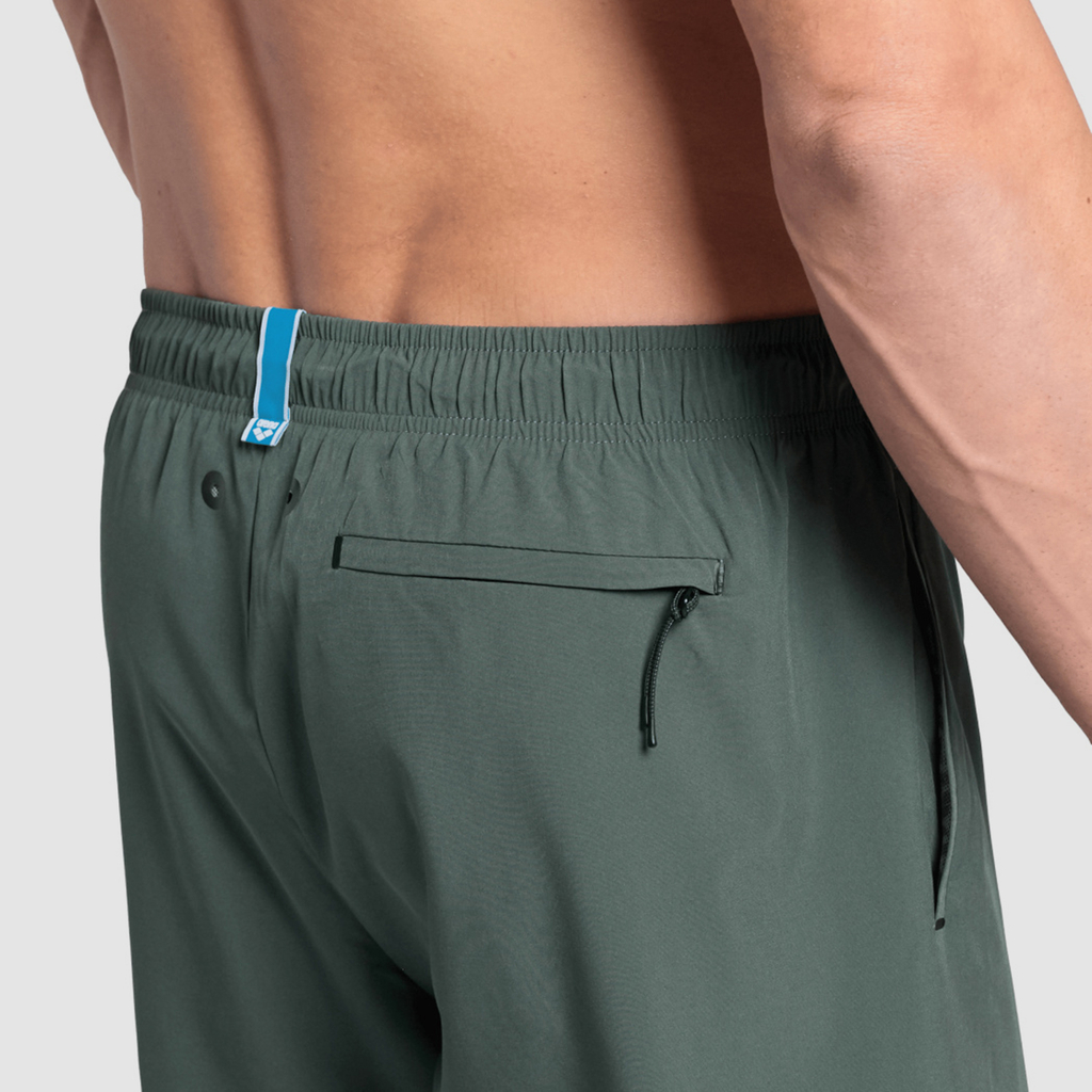 Arena M Arena Evo Beach Boxer Solid Beach Short in GRAU
