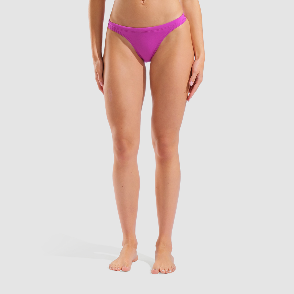 Arena Team Swim Bottom Solid Bikini in VIOLETT