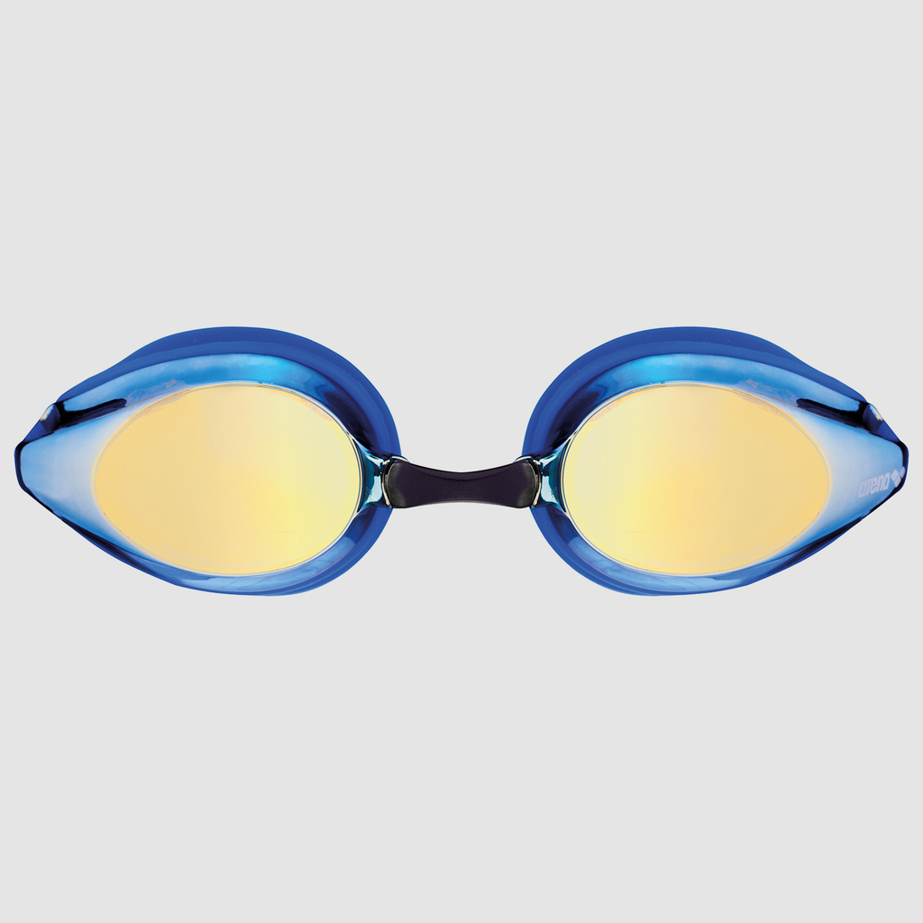Arena Junior Tracks Mirror Schwimmbrille in BLAU