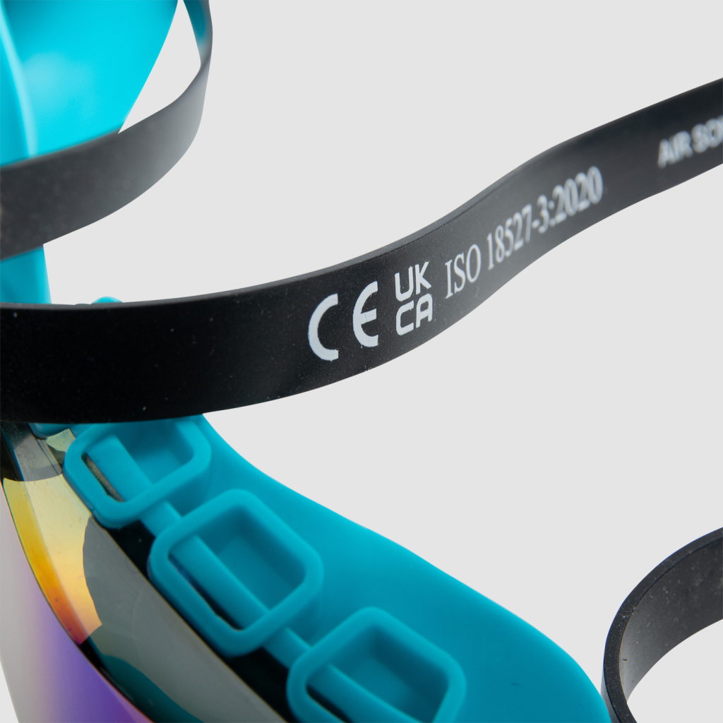 Arena Air Sonic Mirror Wettkampfschwimmbrille in BLAU