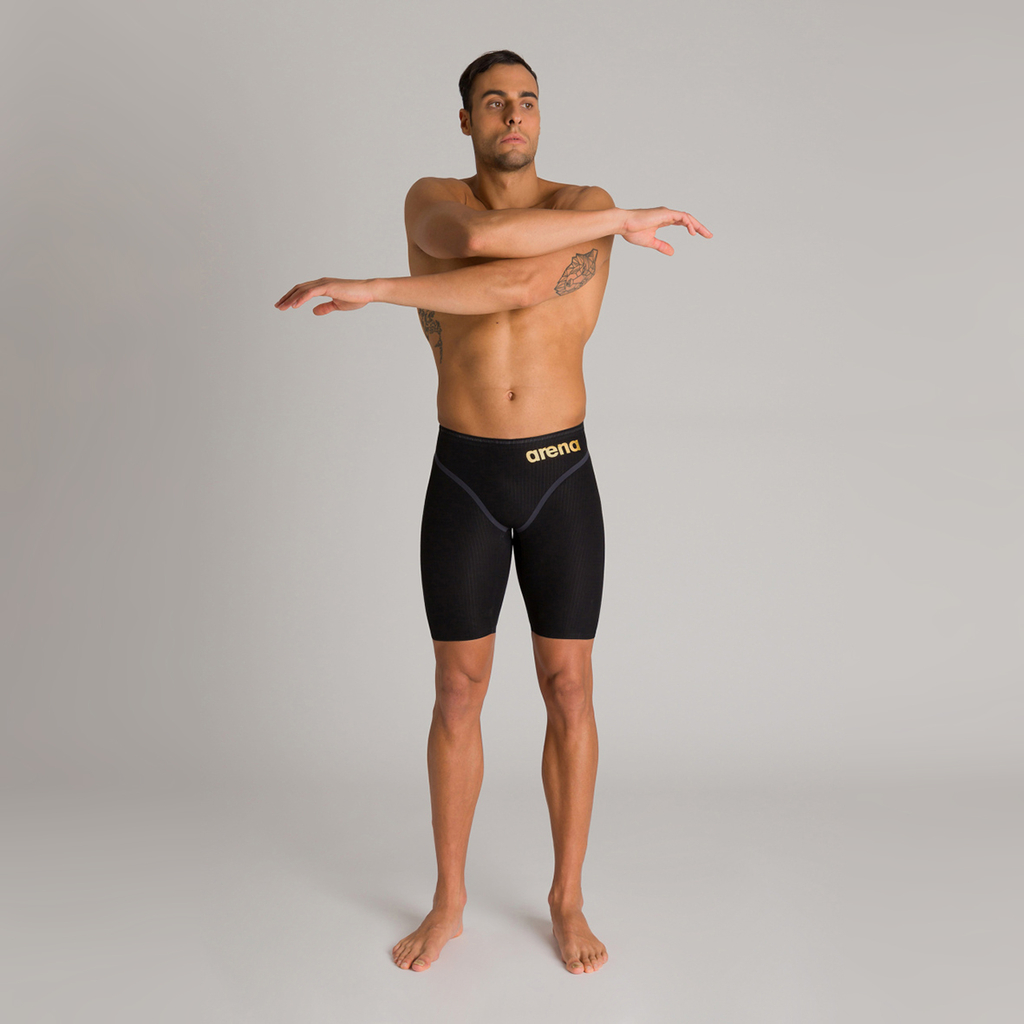 Arena Powerskin Carbon Core Fx Wettkampfjammer in SCHWARZ