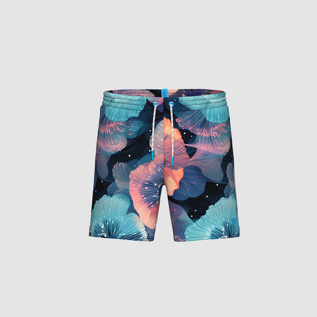 Arena M Beach Boxer Allover Beach Short in MEHRFARBIG