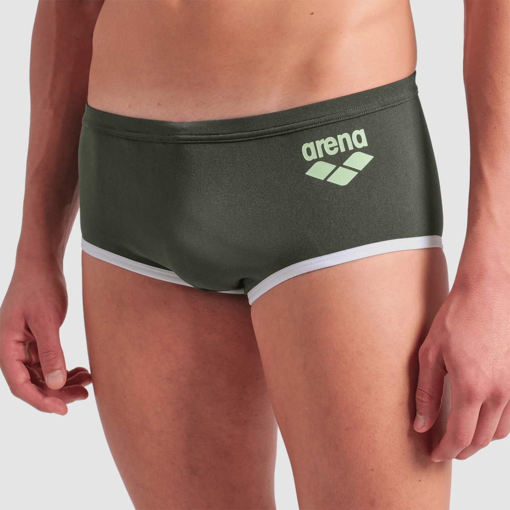 Arena M Arena One Low Waist Short Big Logo Swim Low Waist Short in GRÜN