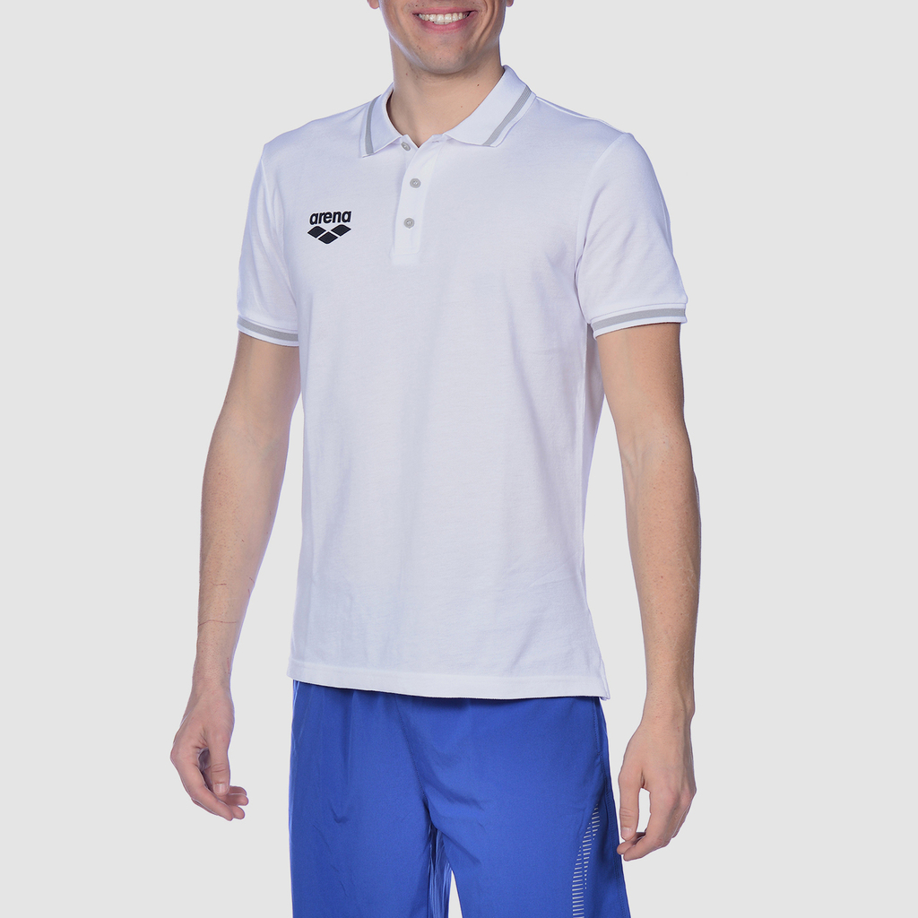 Arena Tl S/S Polo in WEISS