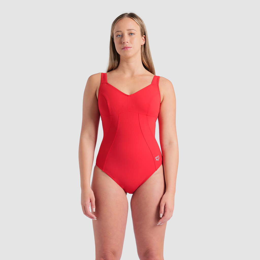 Arena Bodylift Vertigo One Piece C Cup R Badeanzug in ROT