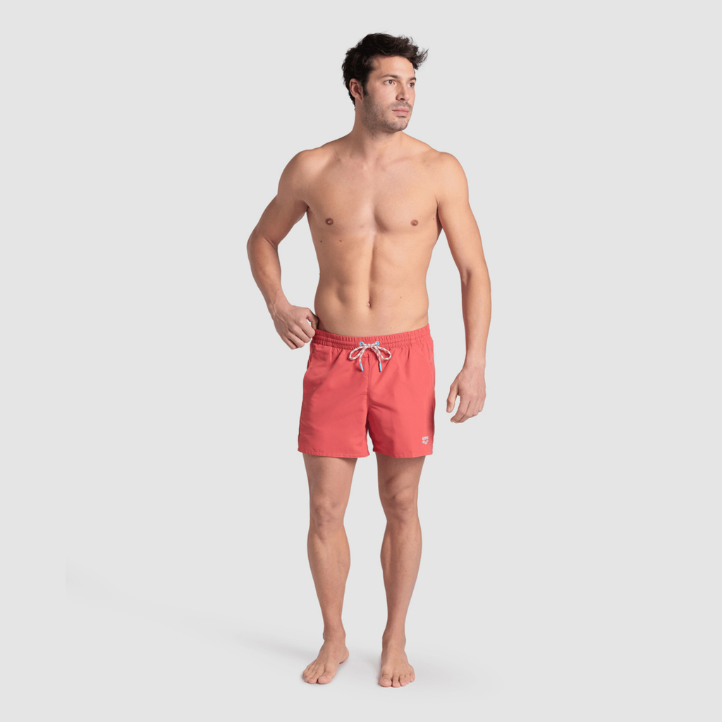 Arena M Arena Pro_File Beach Short Logo Beach Short in ROT