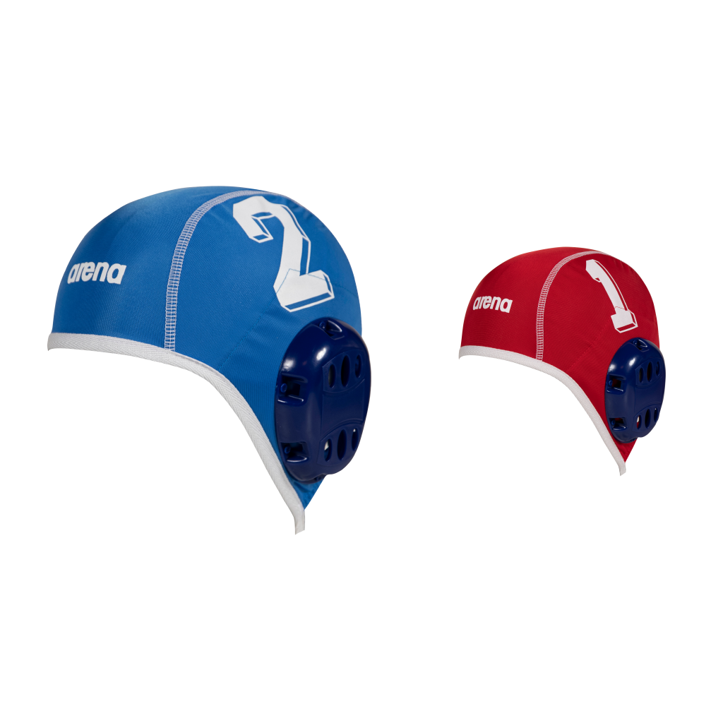Arena Water Polo Cap 1-15 Fina+Len in BLAU