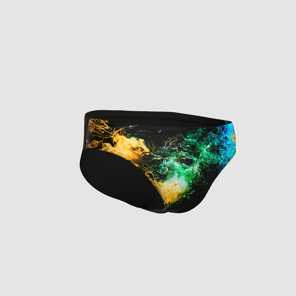 Arena M Arena Vibrant Swim Briefs Swim Slip in SCHWARZ
