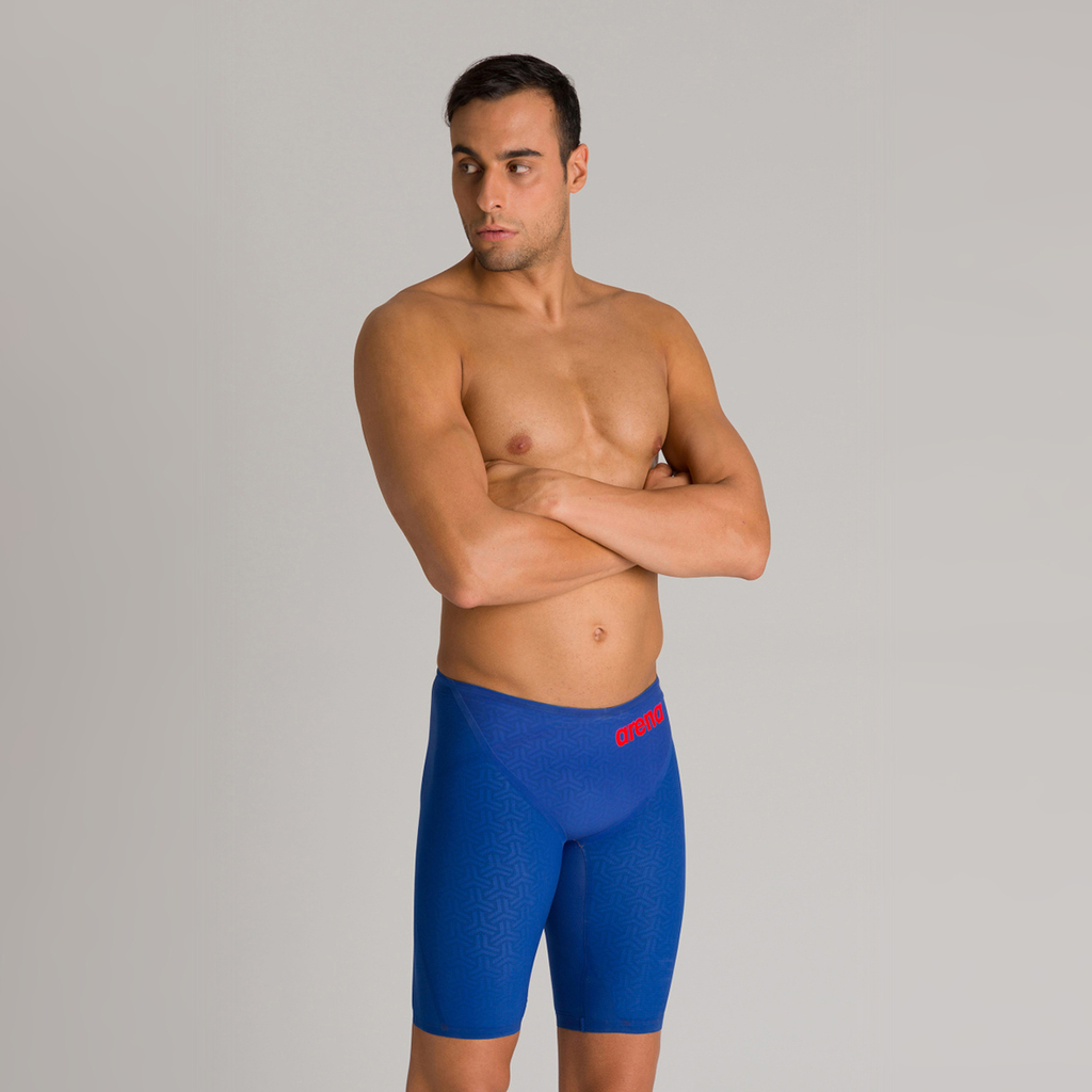 Arena Powerskin Carbon Glide Wettkampfjammer in BLAU