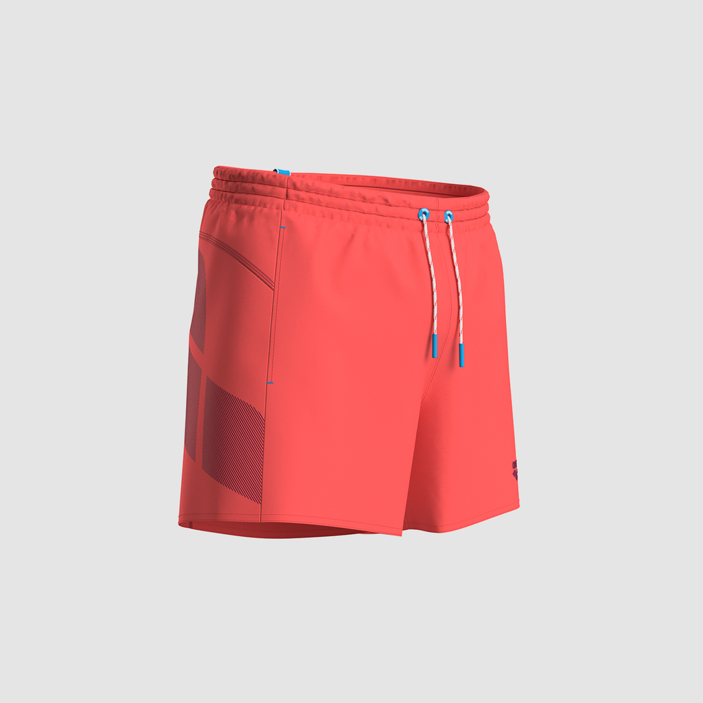 Arena M Arena Pro_File Losange Beach Short Beach Short in PINK