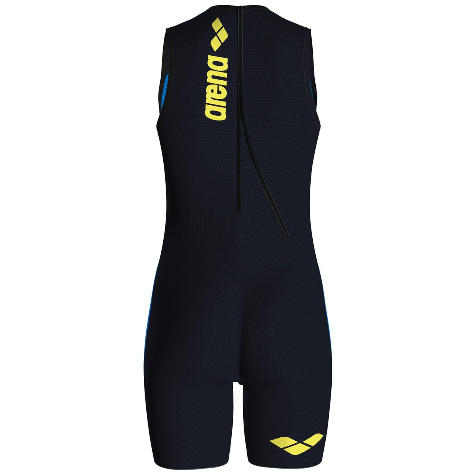 Arena W Pwskin Carbon Speedsuit Rear Zip in BLAU