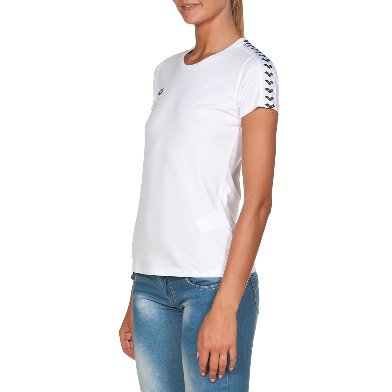 Arena T-Shirt Team in WEISS