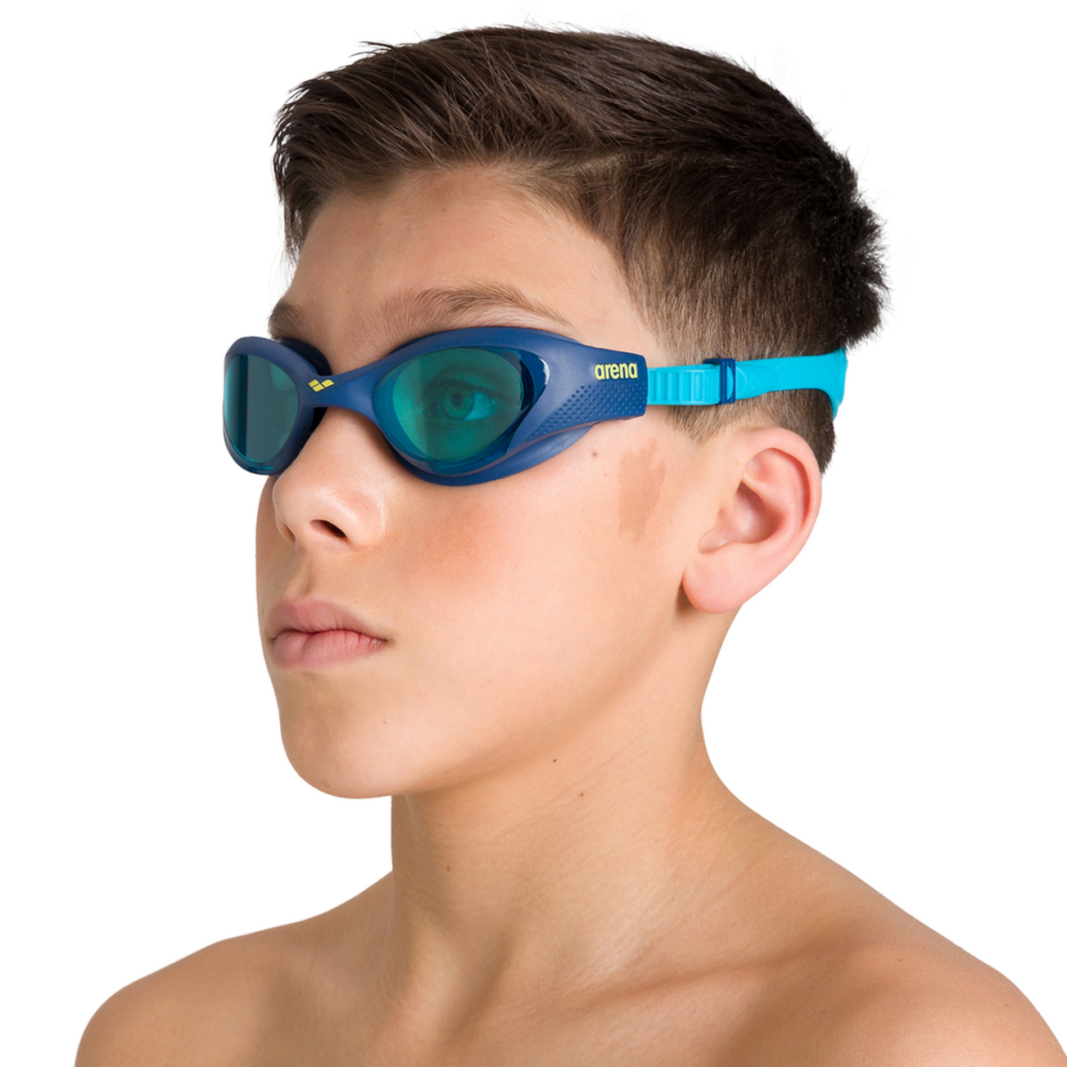 Arena Jr The One Trainingsschwimmbrille in BLAU