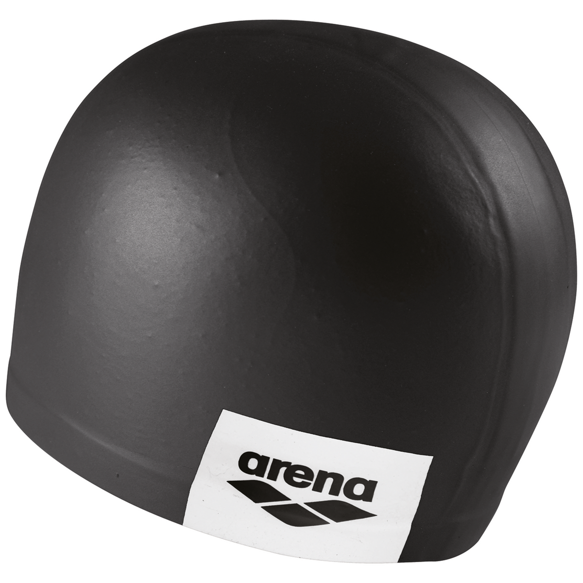 Arena Logo Moulded Cap Trainingsbadekappe in SCHWARZ