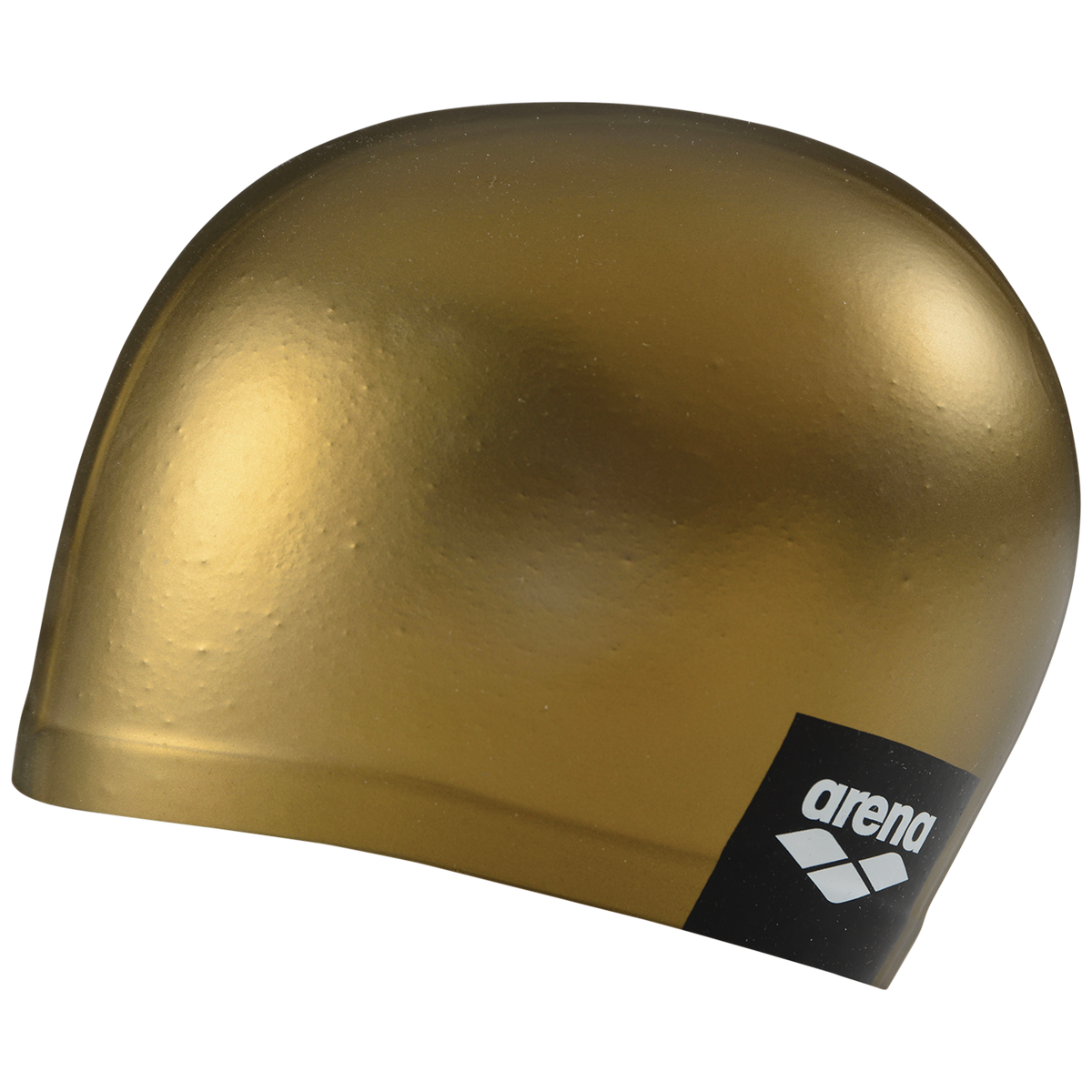 Arena Logo Moulded Cap Trainingsbadekappe in BRAUN