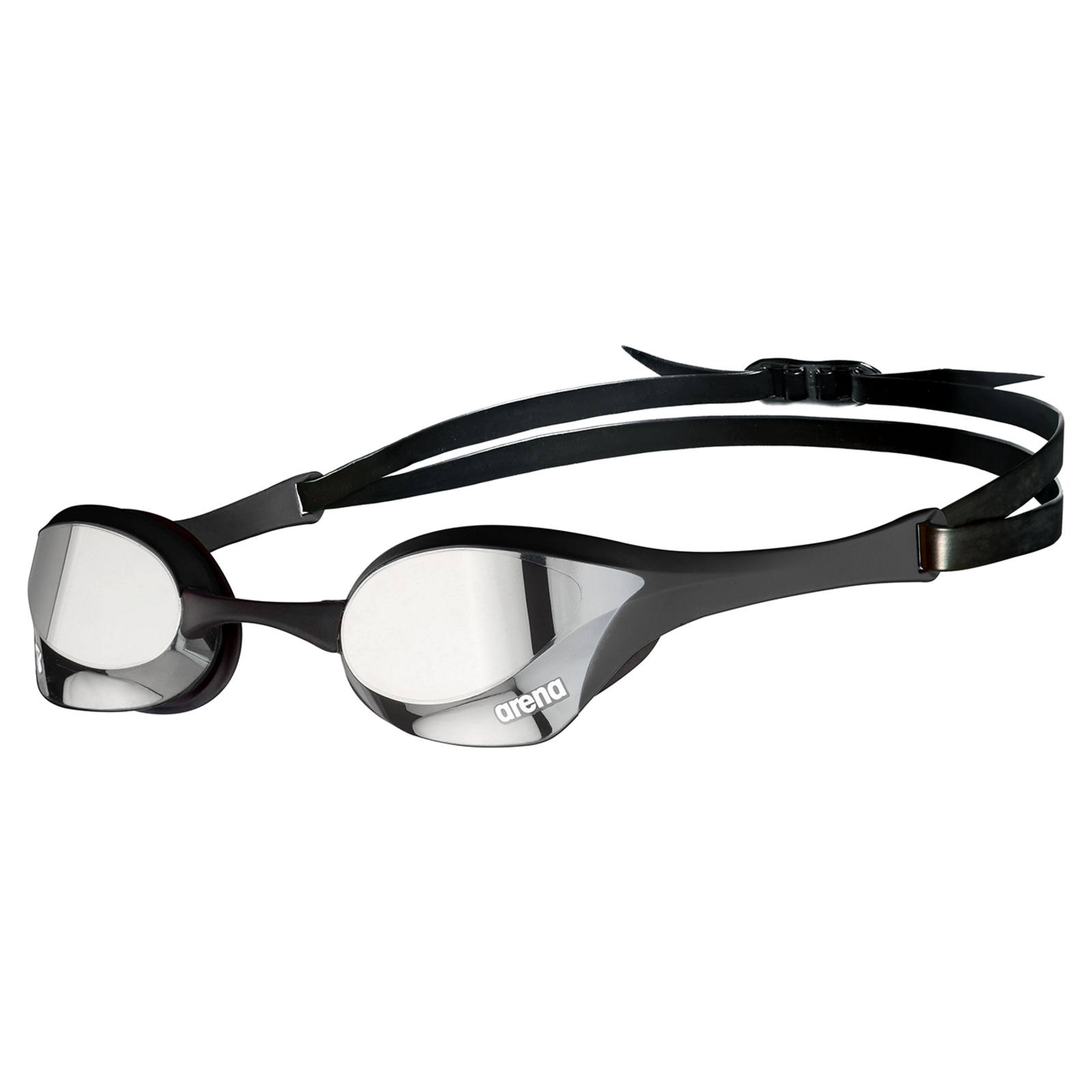Arena Cobra Ultra Swipe Mirror Trainingsschwimmbrille in SCHWARZ