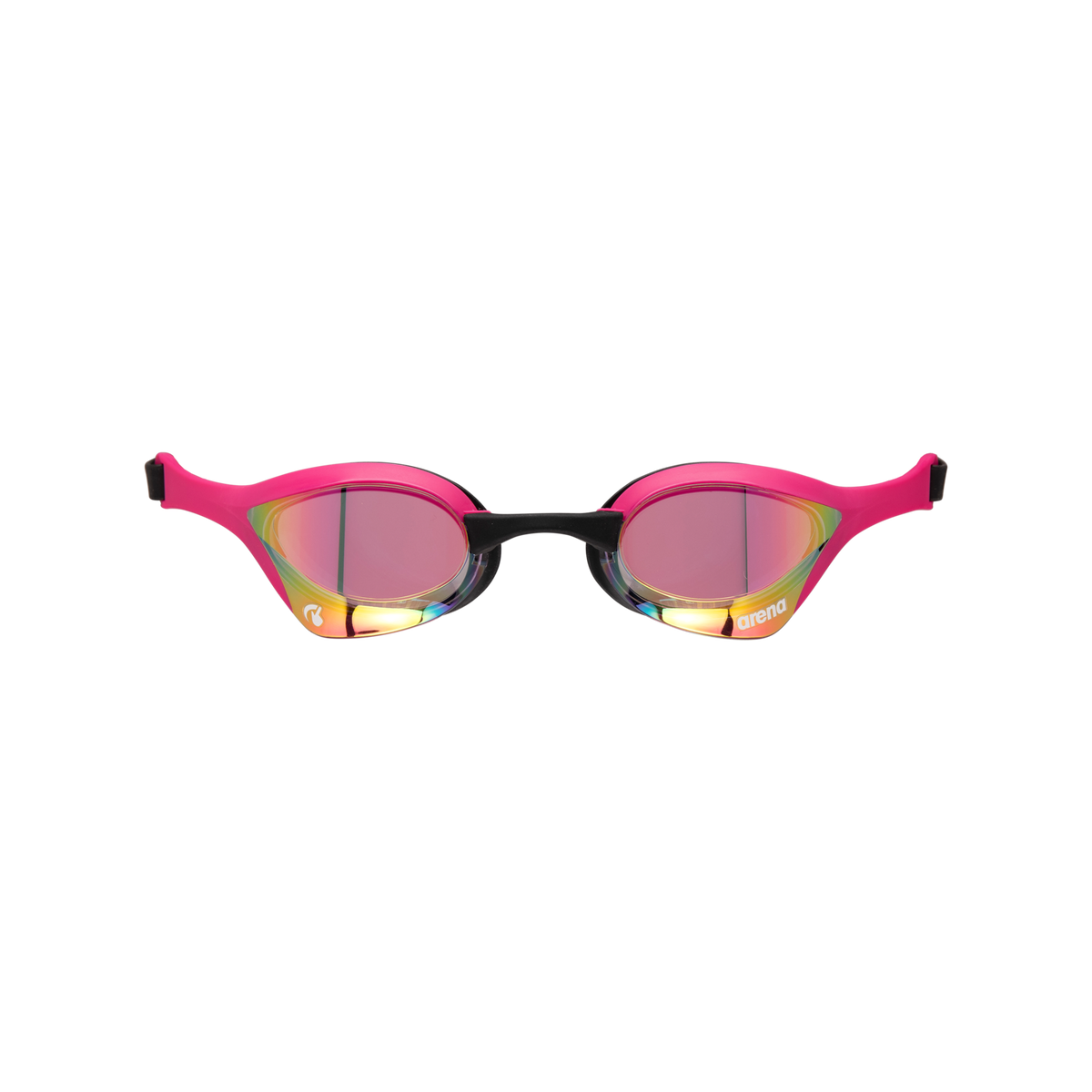 Arena Cobra Ultra Swipe Mirror Wettkampfschwimmbrille in PINK