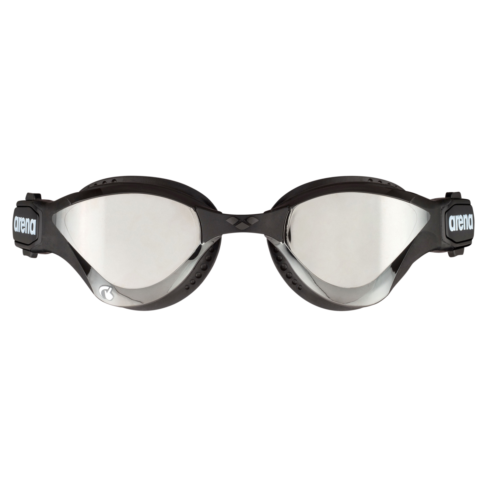 Arena Cobra Tri Swipe Mirror Wettkampfschwimmbrille in SCHWARZ