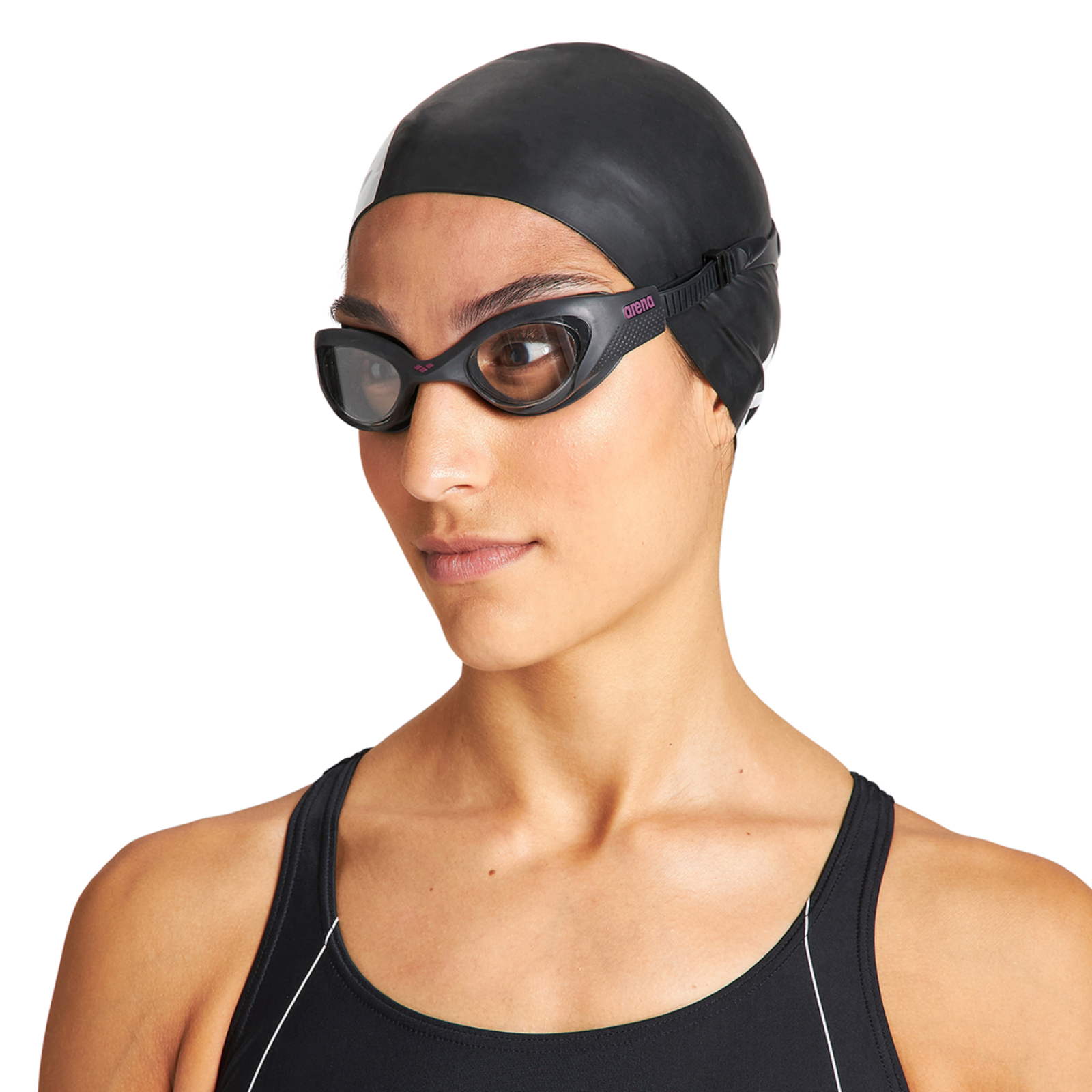 Arena W The One Trainingsschwimmbrille in SCHWARZ