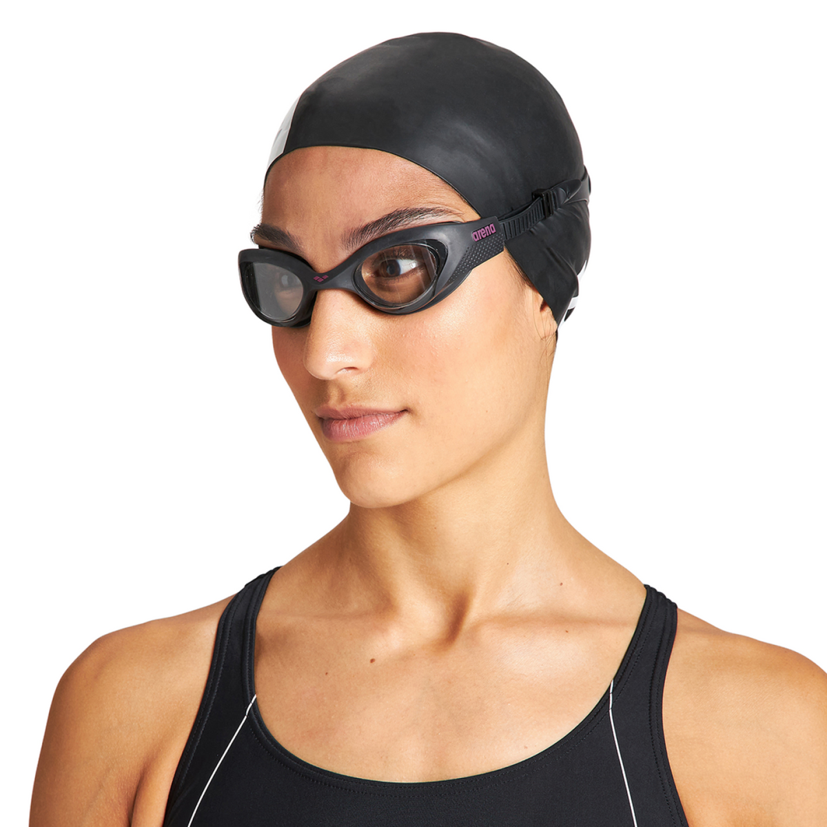 Arena W The One Trainingsschwimmbrille in SCHWARZ