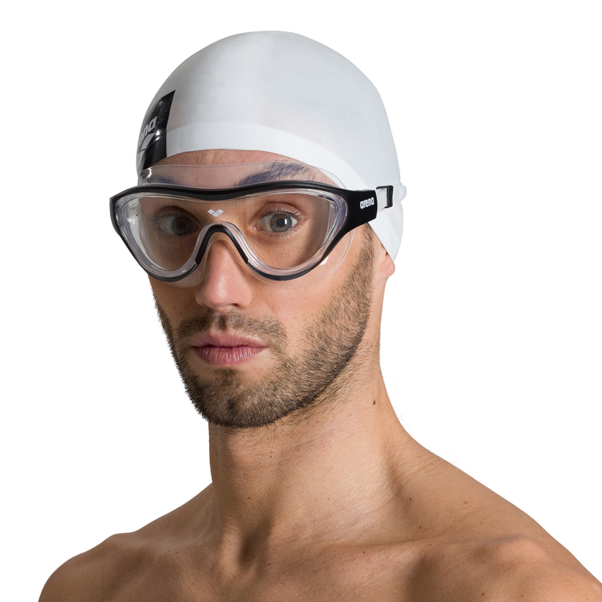 Arena The One Mask Trainingsschwimmbrille in SCHWARZ