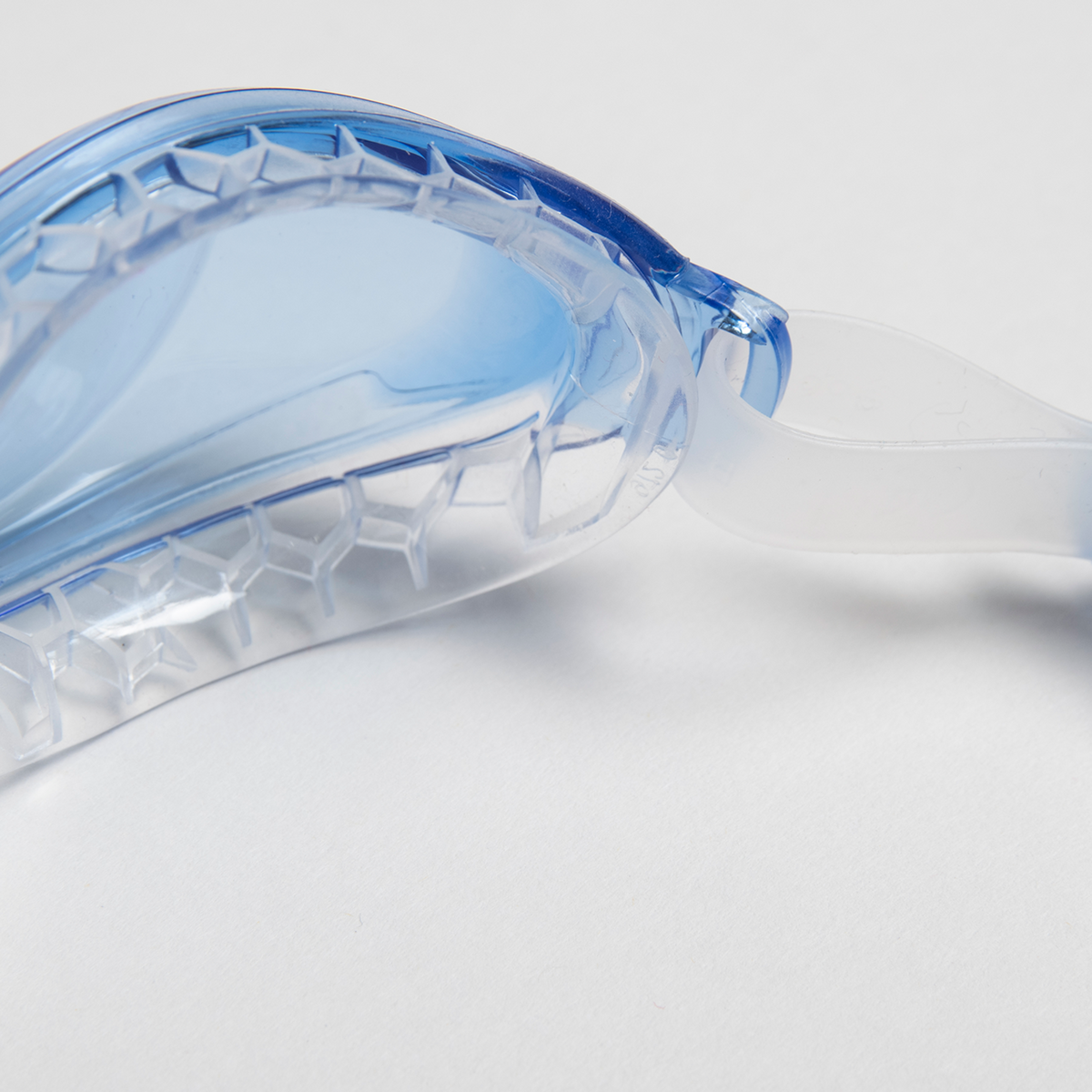 Arena Air-Soft Goggle Trainingsschwimmbrille in BLAU
