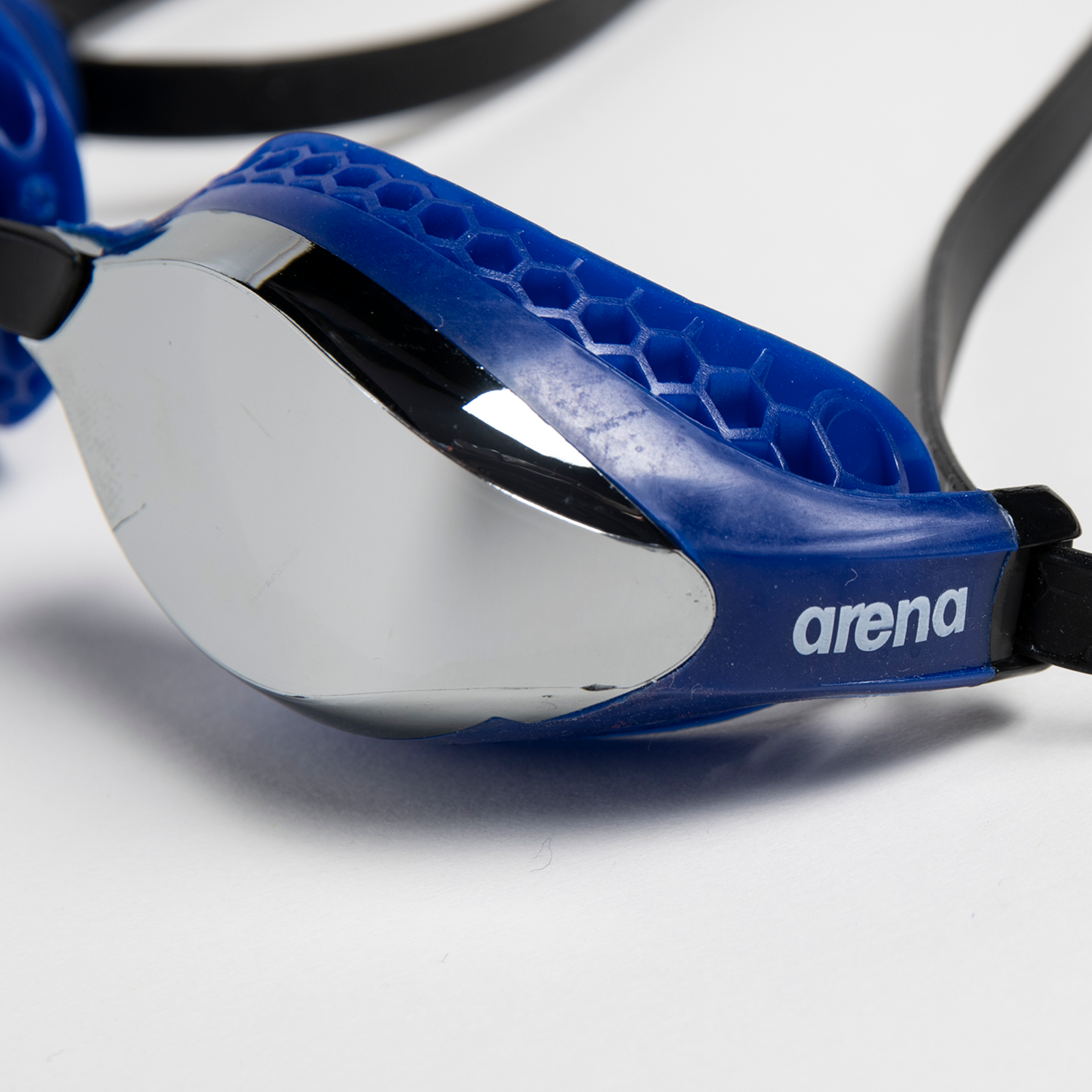 Arena Air-Speed Mirror Wettkampfschwimmbrille in BLAU