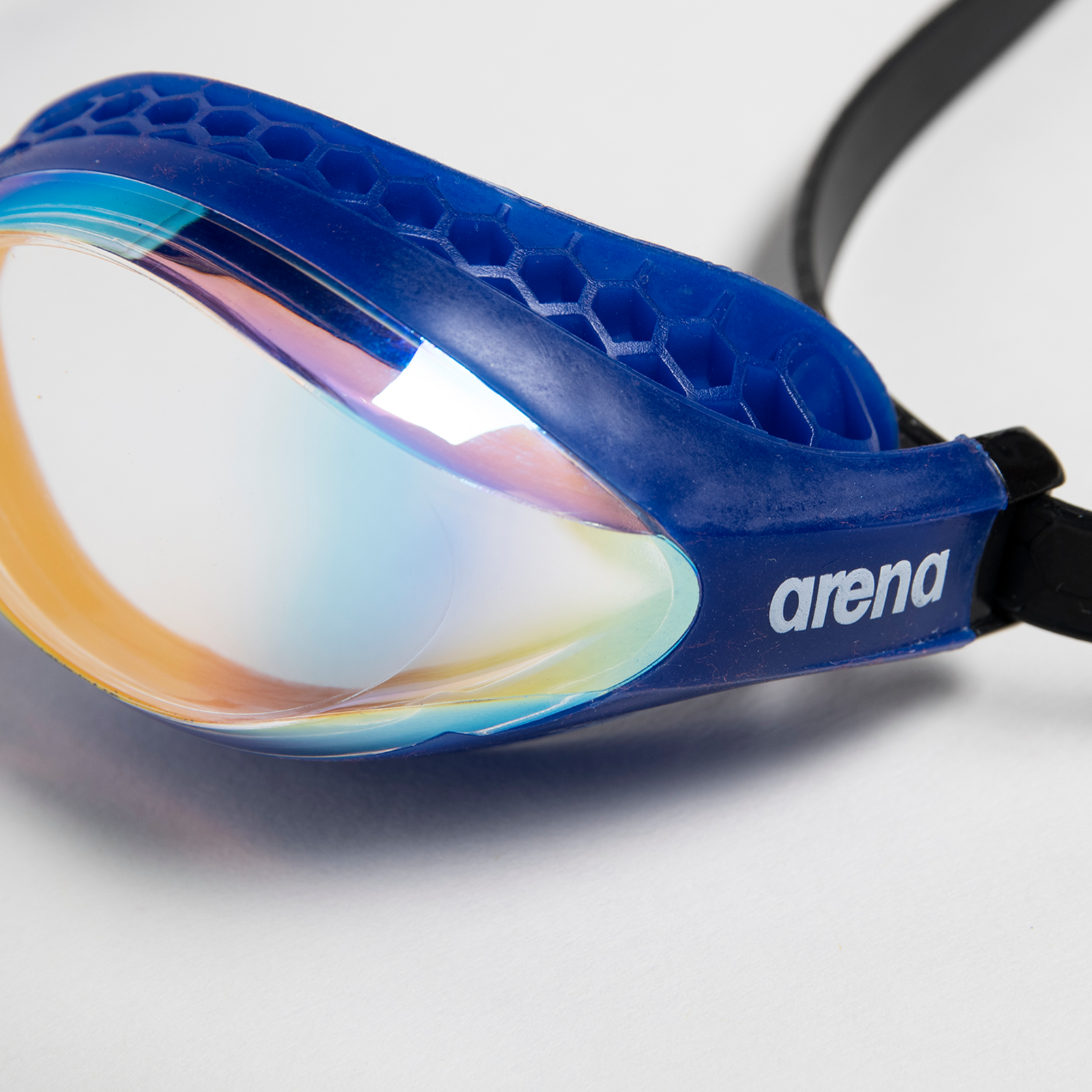 Arena Air-Speed Mirror Wettkampfschwimmbrille in BLAU