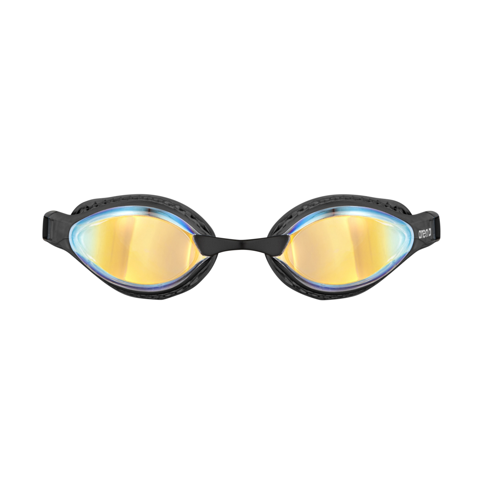 Arena Air-Speed Mirror Wettkampfschwimmbrille in SCHWARZ