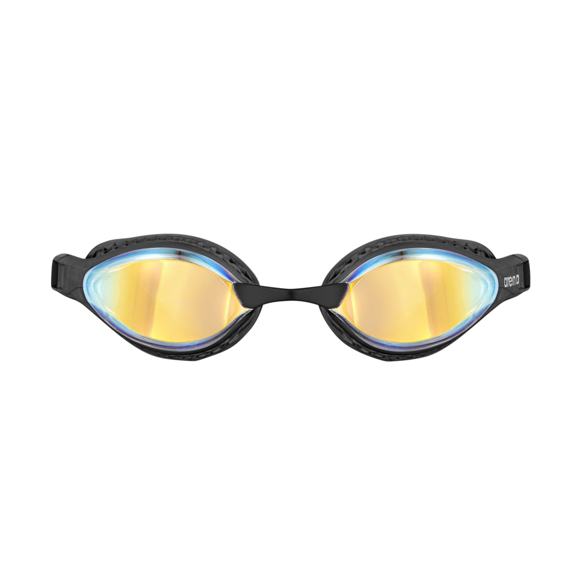 Arena Air-Speed Mirror Wettkampfschwimmbrille in SCHWARZ