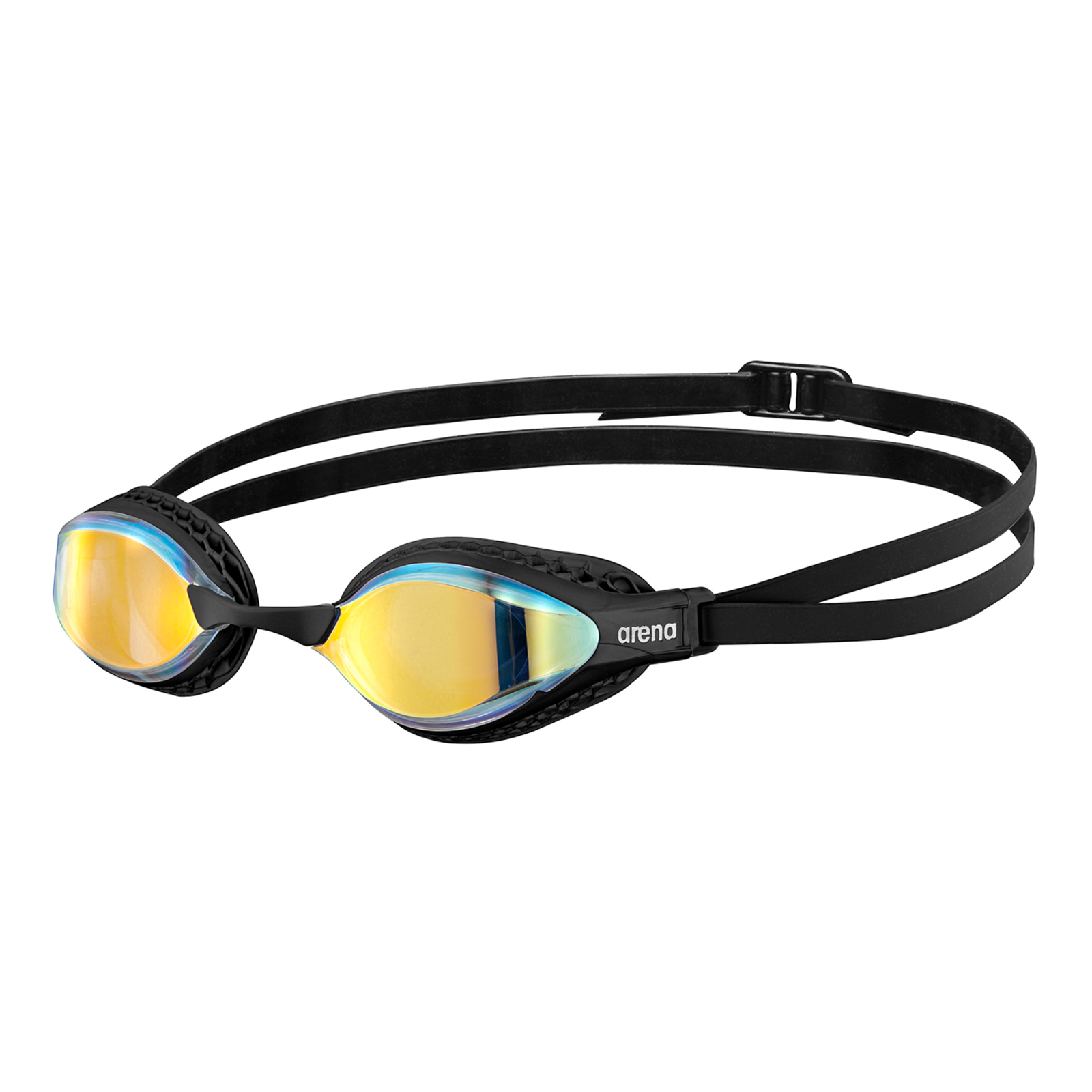 Arena Air-Speed Mirror Wettkampfschwimmbrille in SCHWARZ