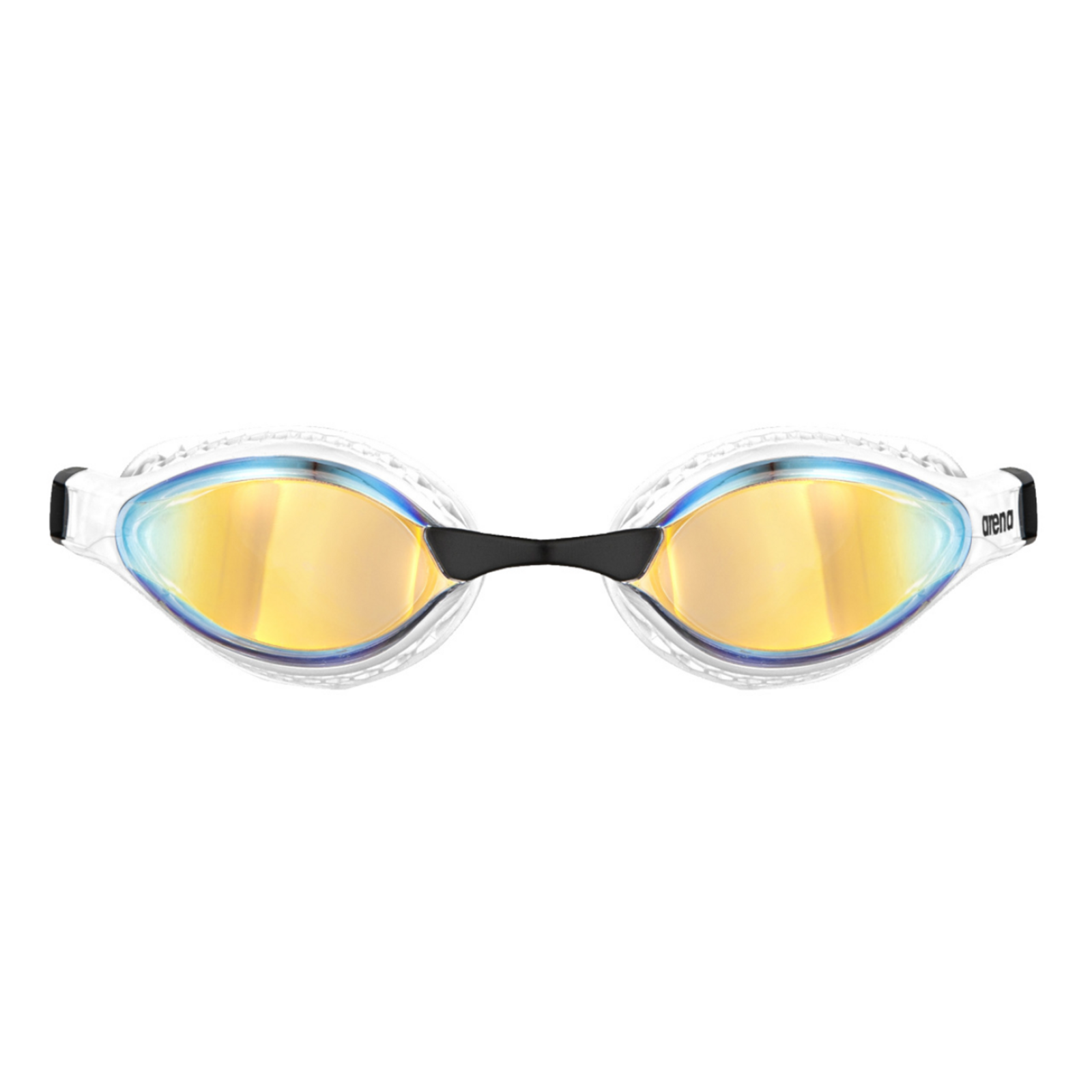 Arena Air-Speed Mirror Wettkampfschwimmbrille in SCHWARZ