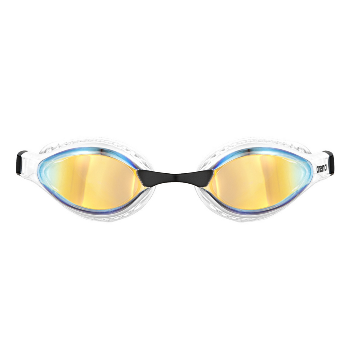 Arena Air-Speed Mirror Wettkampfschwimmbrille in SCHWARZ