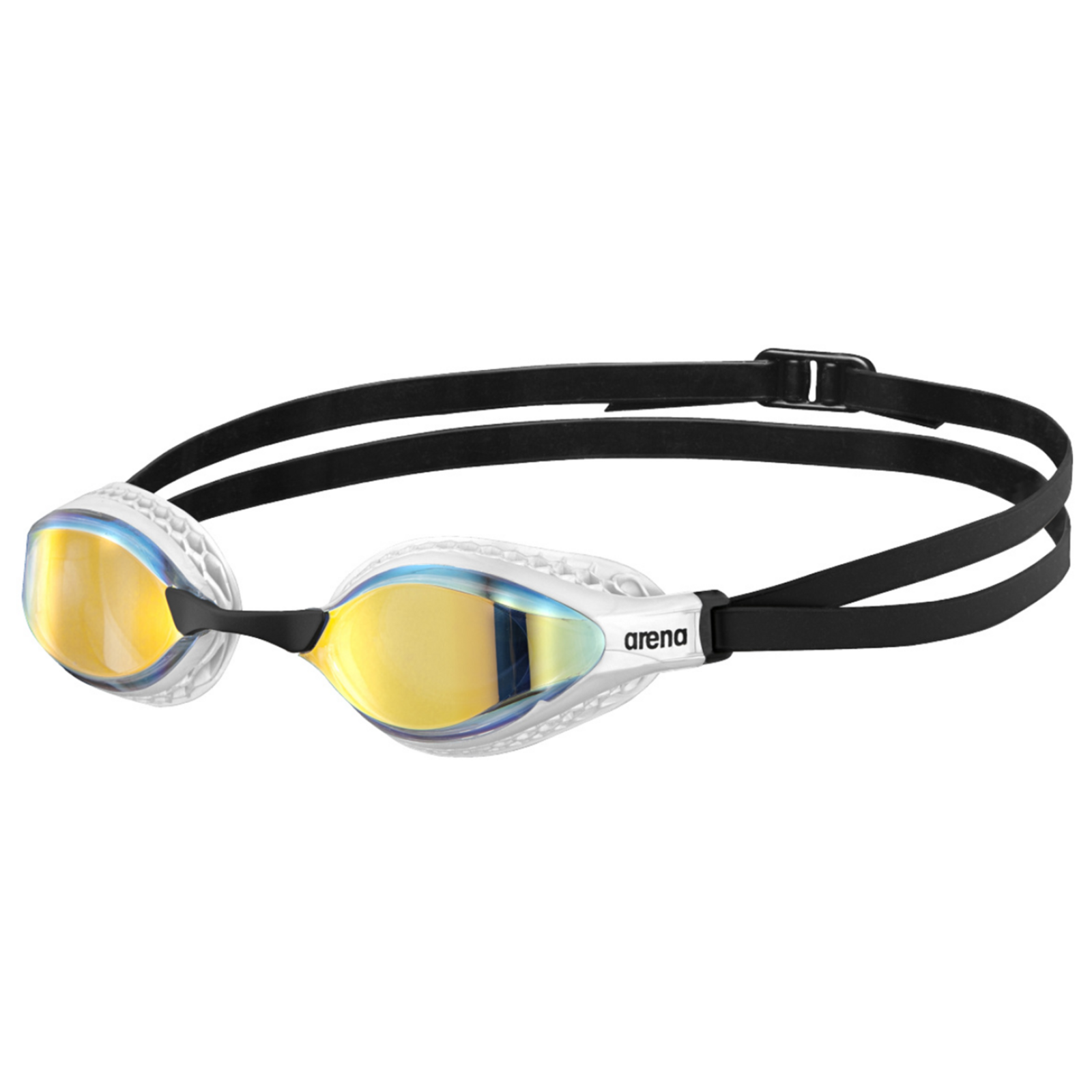 Arena Air-Speed Mirror Wettkampfschwimmbrille in SCHWARZ